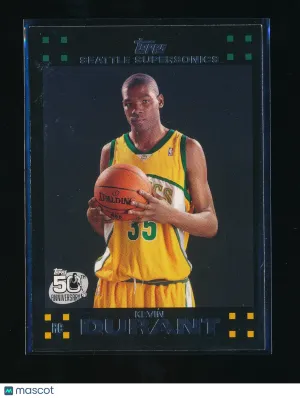 2007-08 Topps Kevin Durant #112 Rookie