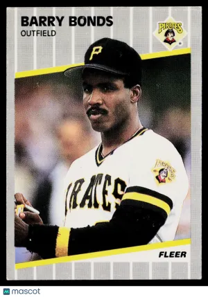 1989 Fleer Barry Bonds #202