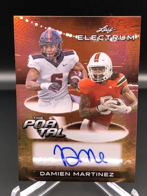 2024 Leaf Electrum No.tpa-dmi Bronze Damien Martinez Autograph Numbered 29/49