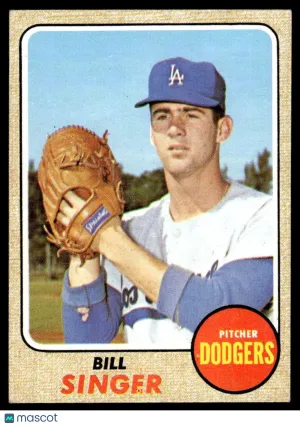 1968 Baseball Card Bill Singer #249