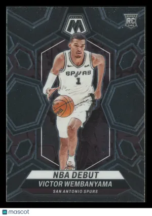 Victor Wembanyama 2023 Panini Mosaic RC #257 San Antonio Spurs