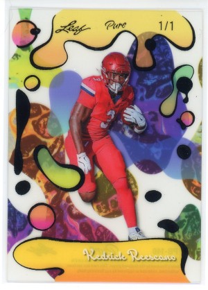 2025 Leaf Pure #PB-140 Kedrick Reescano 1/1