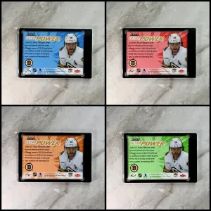 2024 Fleer Ultra Ultra Power #23 David Pastrnak back