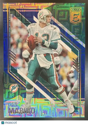 Donruss Elite Dan Marino Base Blue #26 Miami Dolphins
