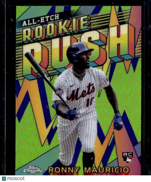 2024 Topps Chrome All-Etch Rookie Rush Ronny Mauricio #CERR-11 RC