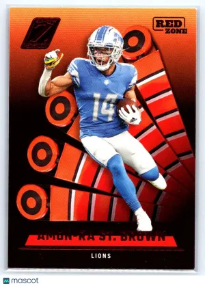 2022 Zenith Amon-Ra St. Brown #45 Red Zone Detroit Lions