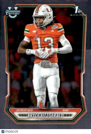 2026 Bowman #BCP-91 Bryce Fitzgerald Chrome Prospects MIAMI 1ST BOWMAN