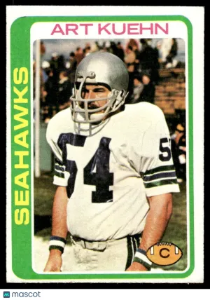 1978 Football Art Kuehn #43