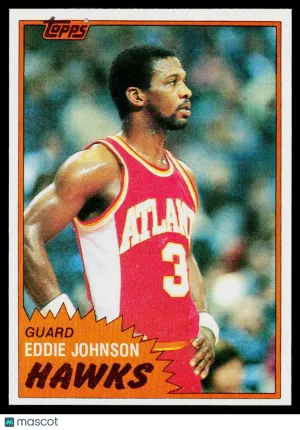 1981 Topps Eddie Johnson #68