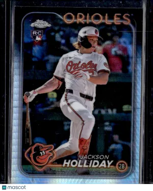 2024 Topps Chrome Jackson Holliday #USC200 Prism Refractor RC
