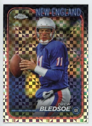 2024 Topps Chrome #122 Drew Bledsoe X-fractor