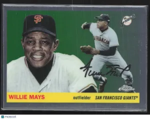 2025 Topps Chrome Willie Mays #469