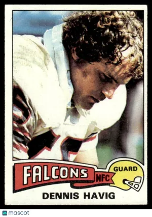 1975 Football Dennis Havig #411