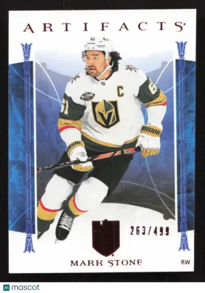 2022-23 Upper Deck Artifacts Mark Stone #65 Ruby SN