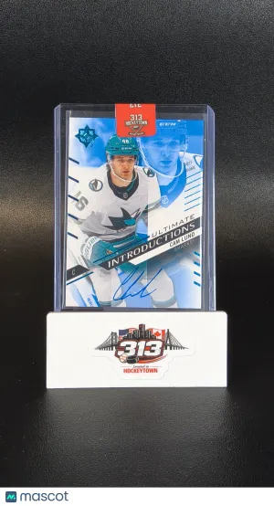 2025-26 Upper Deck Ultimate Collection Ultimate Introductions Cam Lund #UI-CL
