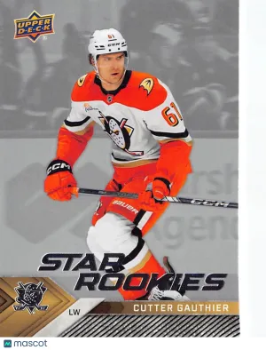 2024-25 Upper Deck Star Rookies Box Set Cutter Gauthier #1 Anaheim Ducks