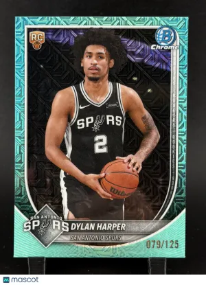 2025 Topps Bowman Chrome Dylan Harper #BCV-2 Green /125 RC