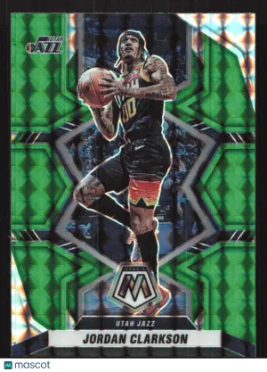 2021-22 Panini Mosaic Jordan Clarkson #4 Green