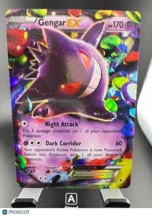 2014 Phantom Forces Gengar EX Holo Rare #34/119