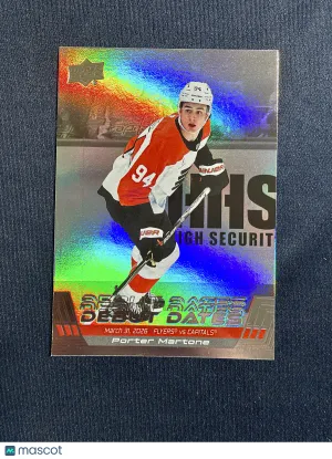 2026-27 Upper Deck Series 1 Porter Martone #DD-19 Debut Dates