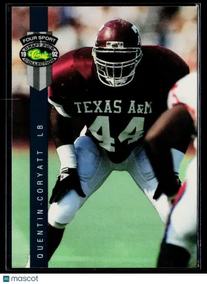 1992 Classic Four Sport Quentin Coryatt #78