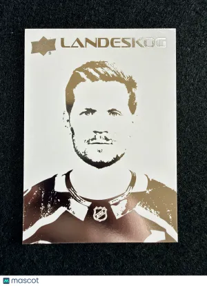 2026-27 Upper Deck Series 1 Gabriel Landeskog #ST-100 Stencils