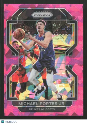 2021-22 Panini Prizm Michael Porter Jr. #164 Pink Ice