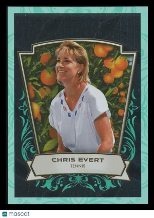 Chris Evert 2026 Upper Deck Goodwin Champions #67 Teal Steel 152/499