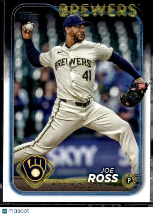 2024 Topps Update Series Joe Ross #US135 Royal Blue