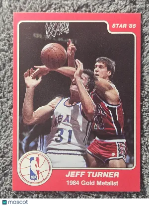 1984 Star #199 Jeff Turner Olympic Rookie RC XRC