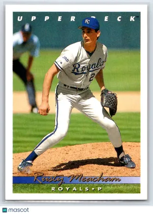 1993 Upper Deck Rusty Meacham #59 Kansas City Royals