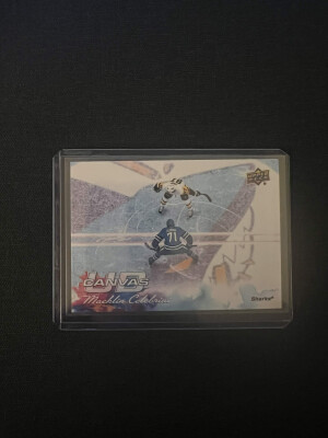2026-27 Upper Deck Series 1 Macklin Celebrini UD Canvas #C-23 San Jose Sharks