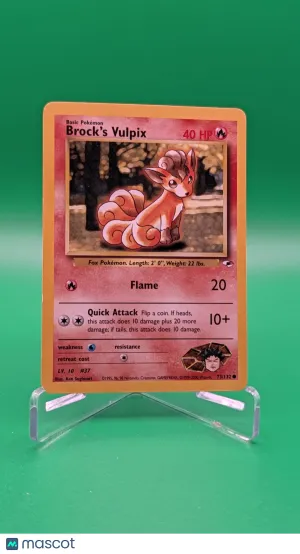 2000 Gym Heroes Brock's Vulpix #73/132