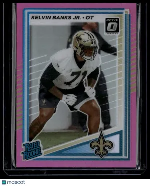 2025 Panini Donruss Optic Kelvin Banks Jr. #372 Pink Rookie