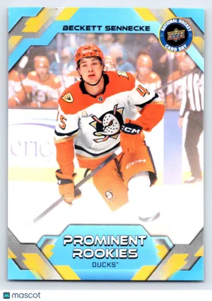 2026 Upper Deck National Hockey Card Day Beckett Sennecke #NHCD-5 Rookie
