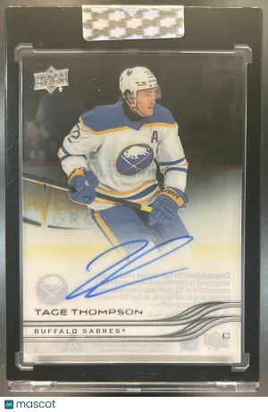 Clear Cut Tage Thompson Base #CC-TT Buffalo Sabres