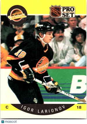 1989 Pro Set Igor Larionov #297