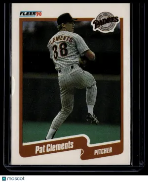 1990 Fleer Pat Clements #153