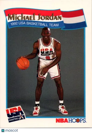 1991 NBA Hoops Michael Jordan #55