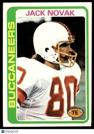 1978 Football Jack Novak #294