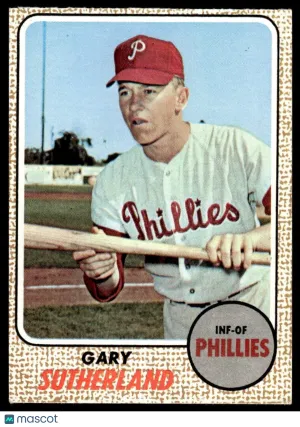 1968 Baseball Card Gary Sutherland #98