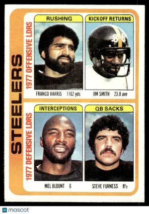1978 Football Team Checklist #522