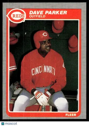 1985 Baseball Card Dave Parker #544