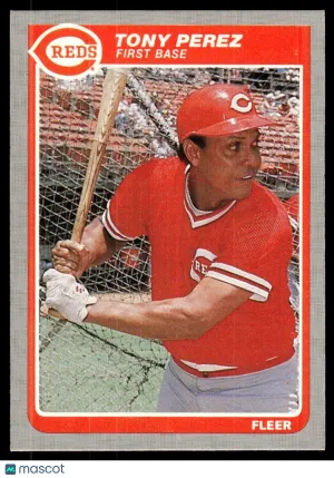 1985 Baseball Card Tony Perez #546
