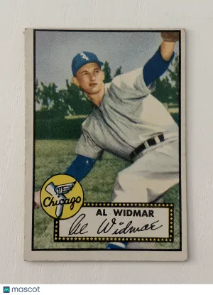 1952 Topps Al Widmar #133