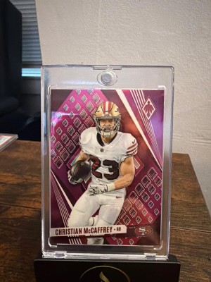 2023 Panini Phoenix #41 Christian McCaffrey SP Pink #/175