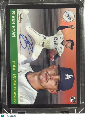 2025 Topps Chrome Platinum Baseball River Ryan #CPA-RR /10 RC