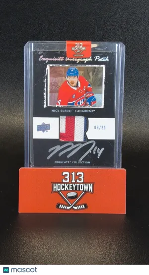 2024-25 Upper Deck Exquisite Collection Hockey Nick Suzuki #EB-NS /25 Patch