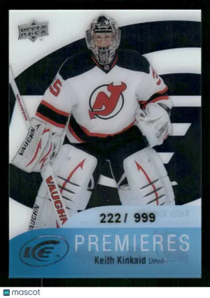 2011-12 SPx Keith Kinkaid #72 2011-12 Upper Deck Ice RC,SN