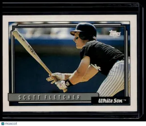 1992 Topps Scott Fletcher #648